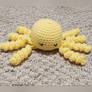 Crochet Yellow Spider